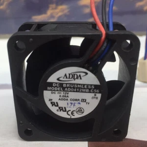 Original ADDA AD0412UB-C56 4020 4cm DC 12V 0.14A Dual ball bearing cooling fan - Picture 1 of 1