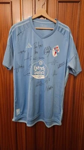 Camiseta Celta de Vigo del centenario, firmada por parte de la plantilla. XL - Imagen 1 de 23