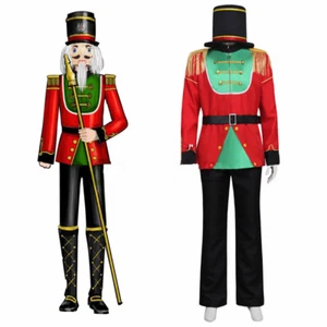 Nutcracker The Christmas English Guard Soldier Cosplay Costume custom made A - Picture 1 of 12