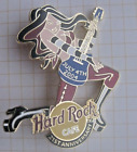 HARD ROCK CAFE TOKYO 2004 21st ANNIVERSARY ROCKER GIRL w. GUITAR  HRC Pin (Bo7)