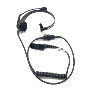 Motorola RMN5058A Over-the-Head Headset, Push to Talk, Nowy, Czarny, 2-drożny, Radio - Zdjęcie 1 z 8