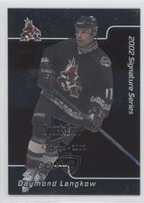 2001-02 ITG Be A Player Signature Series Chicago SportsFest /10 Daymond Langkow