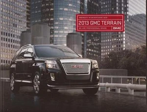 2013 13 GMC Terrain original sales Brochure MINT - Picture 1 of 1