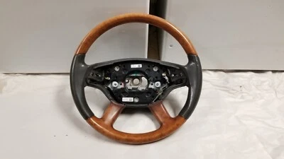 2007-2009 MERCEDES S550 S CLASS W221 GENUINE STEERING WHEEL BASALT GREY GRAY OEM - Image 1 of 4