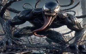 Venom Marvel Comic Art Tribute Art Print 11 Inch X 17 Inch High Gloss 11 Mil - Picture 1 of 2