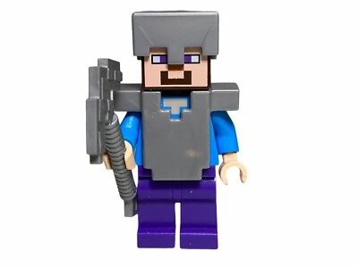 Lego "Minecraft" STEVE (ARMADURA + CASCO) Minifigura min013 Foto 1 de 4