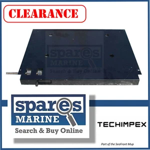 Techimpex Panel 45cm x 34cm c/w Latch Black - TPX-PANEL-13 - Picture 1 of 2