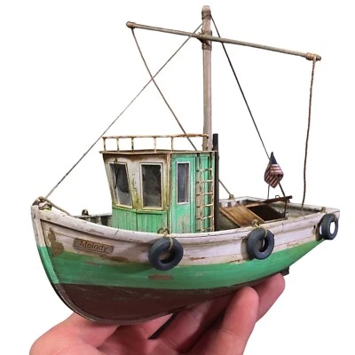 Fischerboot No.2 in 1:35 Laser Cut Bausatz aus Holz zum selberbauen & 3D Druck - Bild 1 von 4