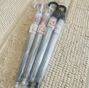 4 Pack Kids Clear Umbrellas for Kid Dome Bubble Umbrella Birthday Gift - Picture 1 of 7