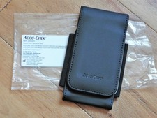 EDELES Transportetui für Accu Chek Mobile mit Magnetverschluss + Gürtelfunktion
