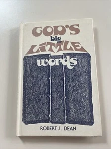 God's Big Little Words by Robert James Dean (Hardcover) - Picture 1 of 3