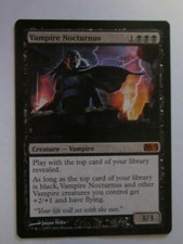 VAMPIRE NOCTURNUS M13 2013 PROMO CARD MTG MAGIC THE GATHERING NEV PLAYED NM