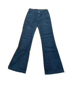 CITIZENS OF HUMANITY SZ 26 X32 High Rise Wide Leg Button Strc JEANS Jerome Dahan - Picture 1 of 3