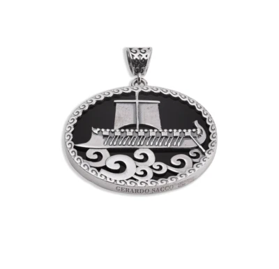 Ciondolo Phayllos con Onice - Immagine 1 di 4