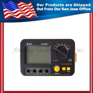 VICI VC480C+ 3 1/2 Digital Milli Meter with 4 Wire Test Batteries Fast Ship