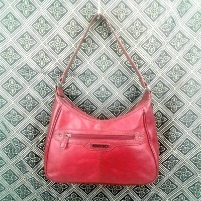 Jacyln Smith Burgundy Shoulder Bag - 12" Wide by 7.5" Wide - NEW - Image 1 of 4