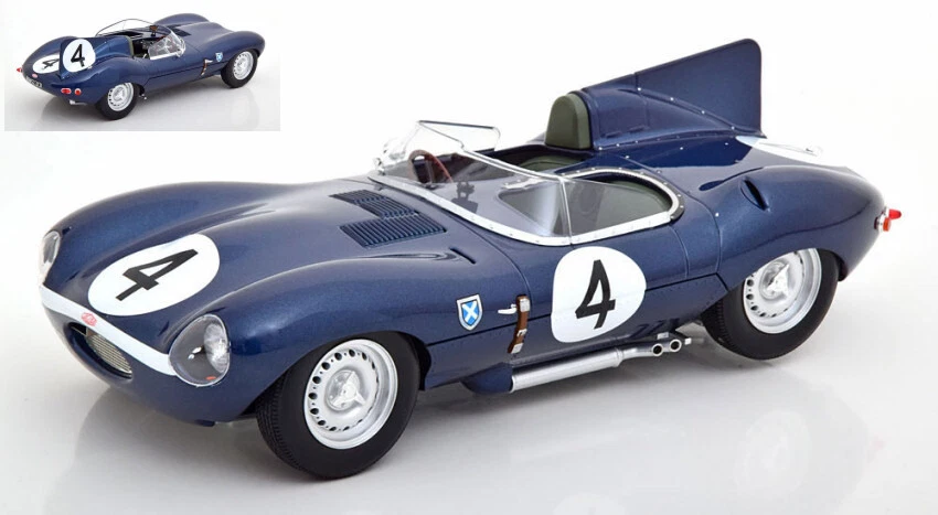 Jaguar Type D #4 Winner Lm 1956 R. Flockhart / N. Sanderson 1:18 Model CMR - Immagine 1 di 1