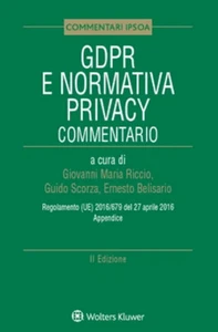 GDPR e normativa privacy. Commentario - 2022 - Ipsoa (Commentari) - Picture 1 of 1
