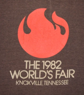 Vintage T-Shirt Size S 80s 1982 Worlds Fair Knoxville Tennessee Single Stitch - Image 1 of 4