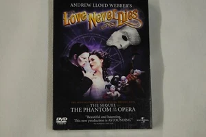 ANDREW LLOYD WEBBER'S LOVE NEVER DIES DVD NEW SEALED SLIPCASE COVER PHANTOM - Picture 1 of 2