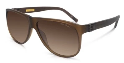 Nuevas gafas de sol Karl Lagerfeld KL719S marrón 020 59 unisex RTL $249 Foto 1 de 4