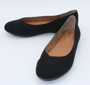 Style & Co Womens Lydiaa Black Comfortable Ballet Flats Shoes Size 7 Medium New - Picture 1 of 9