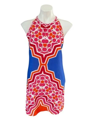 Banana Republic Dress 8P 8 Petite Sleeveless Summer Geometric Print Lined M *2D - Image 1 of 4