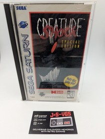 Sega Saturn Creature Shock Special Edition CIB Tested Working