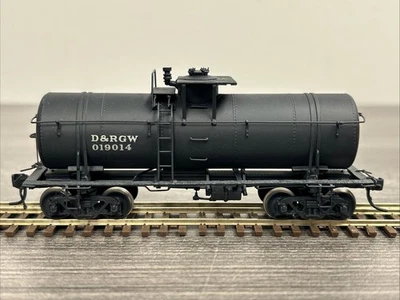 Overland Models HO Brass OMI-1306 D&RGW Auxiliary Water Car #019014 Custom Paint - Image 1 of 4