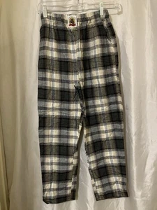 VTG Yo Wear Max Boxxer Pants M Red Green NOS 100% Cotton Flannel USA Pockets - Picture 1 of 3