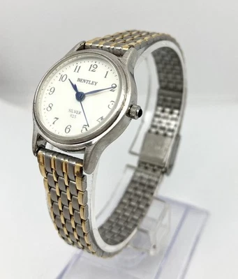 Reloj Pulsera Bentley Original Plata 925 con Batería Reemplazada Usado en Japón Foto 1 de 4