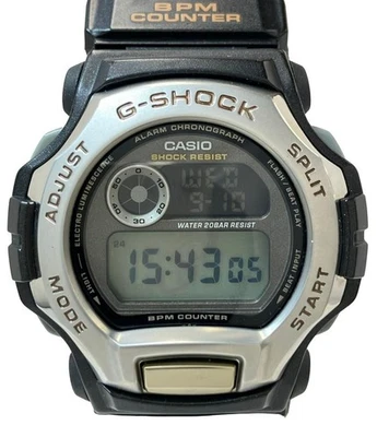 Casio G-SHOCK DWM-100 Quartz Men's Watch Black Slight Wear and Dirt - image 1 of 4