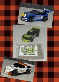 Lego Racers Tiny Turbos, 8120 , 8121, & 8119, Complete W/ Manuals, No Boxes