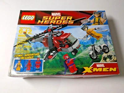 LEGO Marvel Wolverine's Chopper Showdown 6866 X-Men Super Heroes MIB Sealed - Image 1 of 4