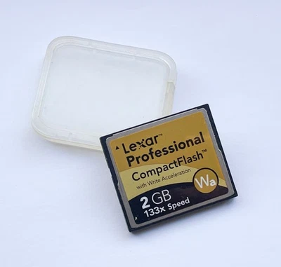 Lexar Compact Flash Card (2GB) - Image 1 of 2