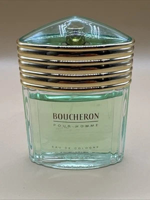 BOUCHERON EDC Pour Homme Spray 100 ml Probador 3,3 fl oz Eau De Cologne Verde Foto 1 de 4