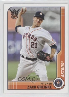 2021 Topps Big League Veterans & Rookies Zack Greinke #150 - Image 1 of 2