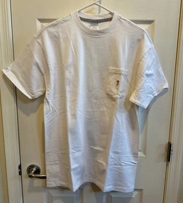 Guess ? T-Shirt Vintage - White - Pocket T- Large - NWOT - Image 1 of 4