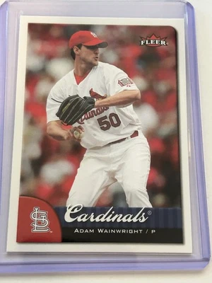2007 Fleer - Adam Wainwright #48 - Image 1 of 3