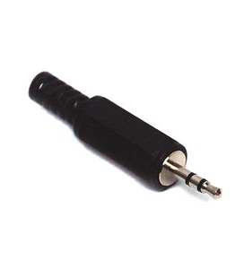 10pc Earphone Phone Male Plug φ2.5mm 2.5mm Stereo Plastic Cover Soft tail RoHS - Picture 1 of 4