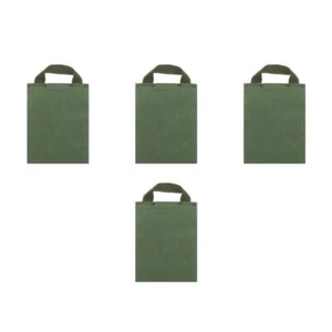 4 Stück Segeltuch-Sandsack mit Griff für Pilates, Yoga und Fitness, 2 kg - Bild 1 von 12