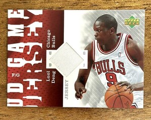 2006-07 Upper Deck GAME USED JERSEY - LUOL DENG (GAME WORN PATCH) 🔥
