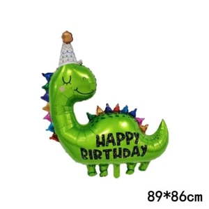 XXL Dino Happy Birthday Luftballon Dinosaurier Kindergeburtstag v3 Helium Ballon - Bild 1 von 1
