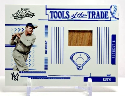 2005 Playoff Absolute Memorabilia Tools of the Trade #'d /250 Babe Ruth Game Bat - Image 1 of 2