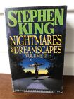Livre audio Stephen King 8 cassettes audio neuves dans leur emballage, cauchemars et paysages de rêve vol 2