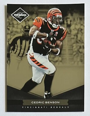 Cedric Benson 2011 Panini Limited #20 /499 Cincinnati Bengals Football Numbered - Image 1 of 2