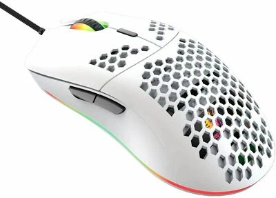 Lightweight Gaming Mouse RGB Backlit Wried 7 Buttons 6400DPI For PC PS4 Xbox one - Image 1 of 4