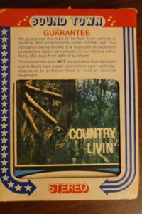 ️ 8-Spur/8-Spur Bandkassettenkassette COUNTRY LIVIN 1979 COUNTRY MUSIK - Bild 1 von 4