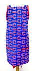 Chicago Cubs Full Apron,Cotton,Front Pocket,Large,Pocket,Red/BlueHandmade in USA