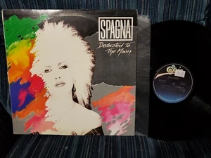 SPAGNA Dedicated to the Moon LP 1987 CANADA IMPORT  - Imagen 1 de 4